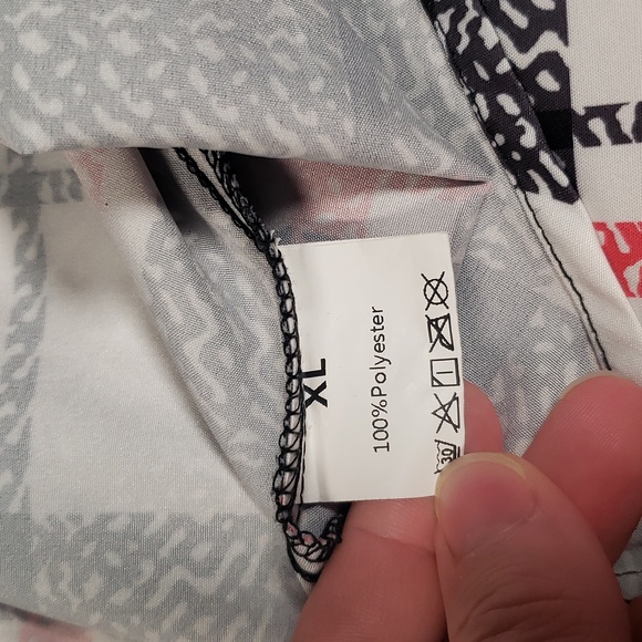 🧑🎄10/10🧑🎄👌Xl Plaid crew neck long sleeve dress by Shein👌 - Picture 10 of 11